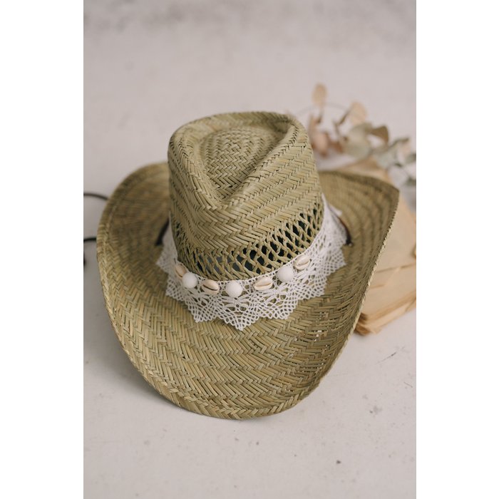 Raffia Hoed