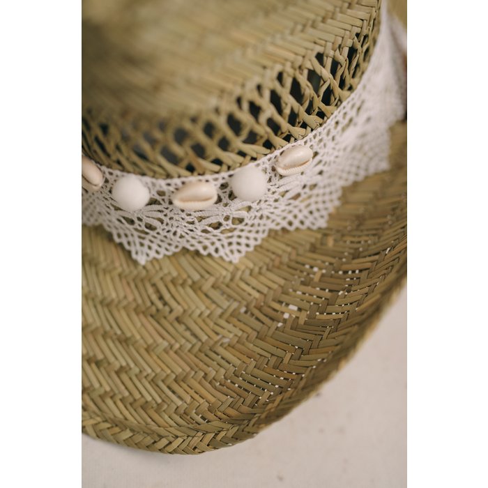 Raffia Hoed