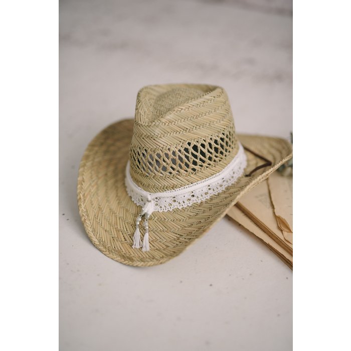 Raffia Hoed