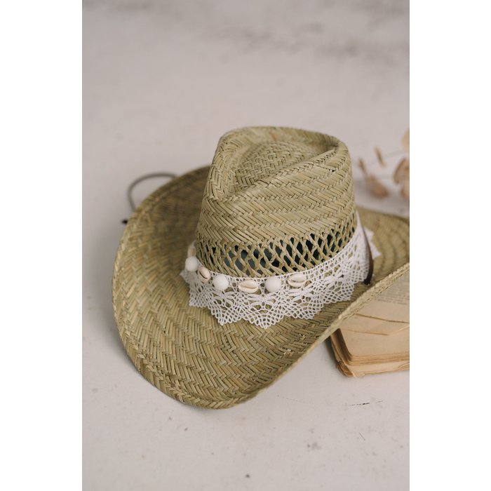 Raffia Hoed