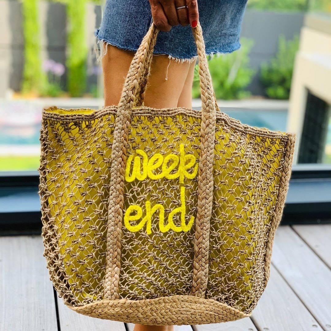 Strandtas Jute VIVI