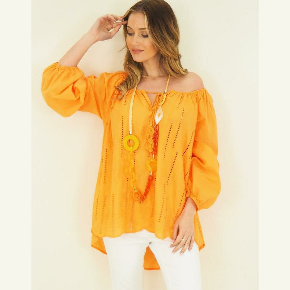 Broderie bloes VALERIA