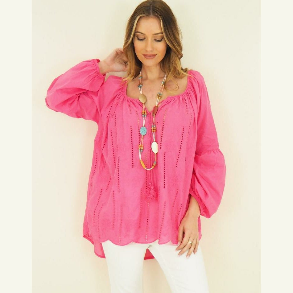 Broderie bloes VALERIA