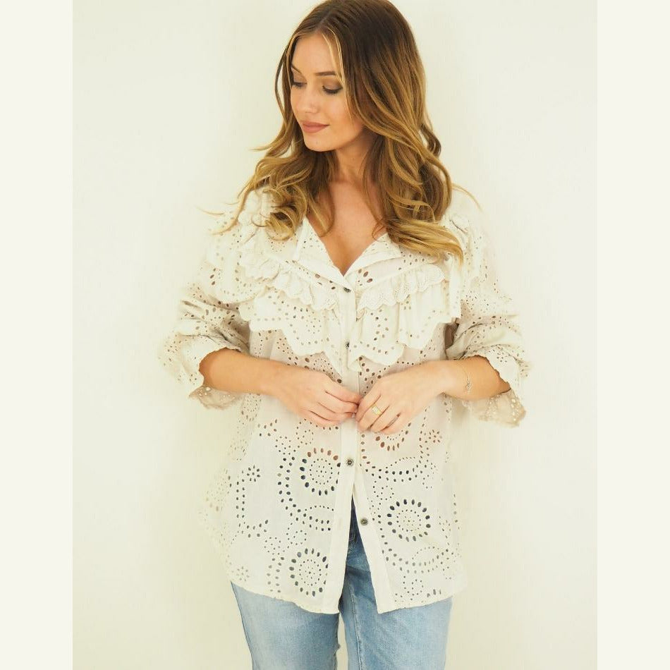 Broderie bloes NAVIA