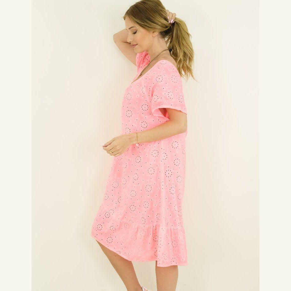 Broderie Kleed ROXANA