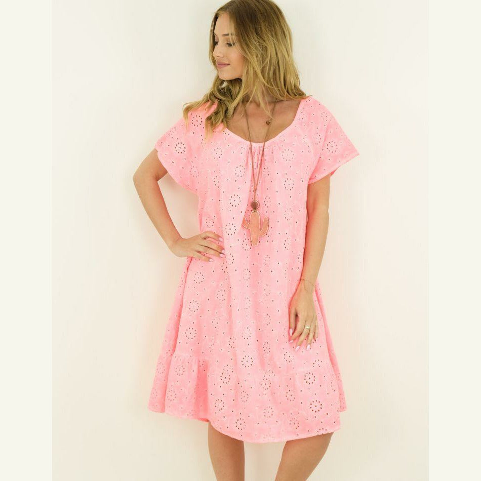 Broderie Kleed ROXANA