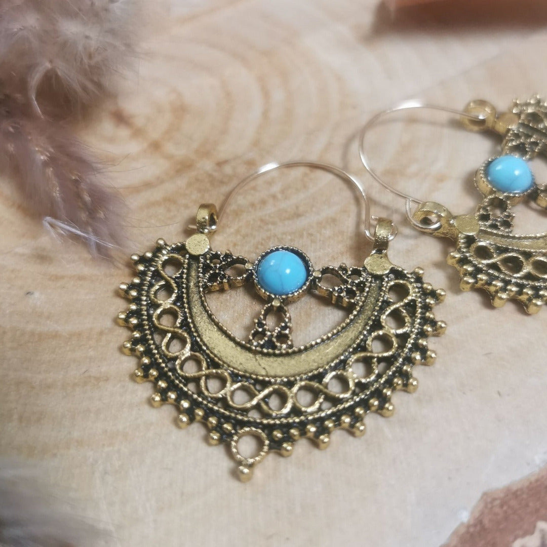 Handgemaakt Vintage Oorbellen EDA