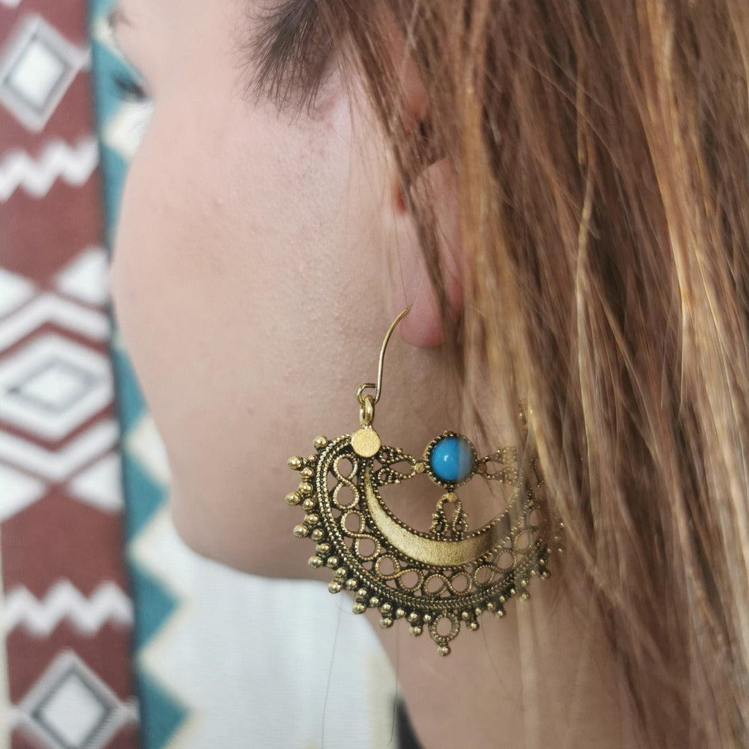 Handgemaakt Vintage Oorbellen EDA