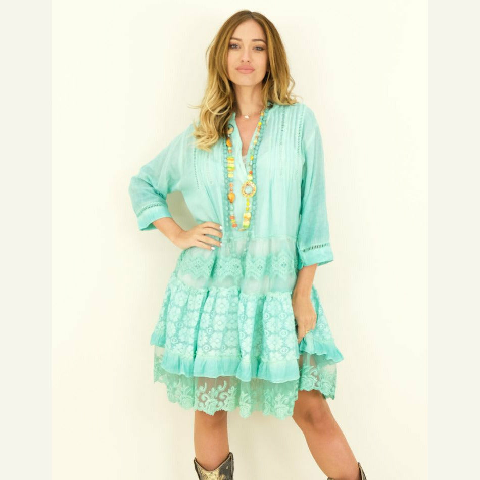 Oversized kleed kant PERLE