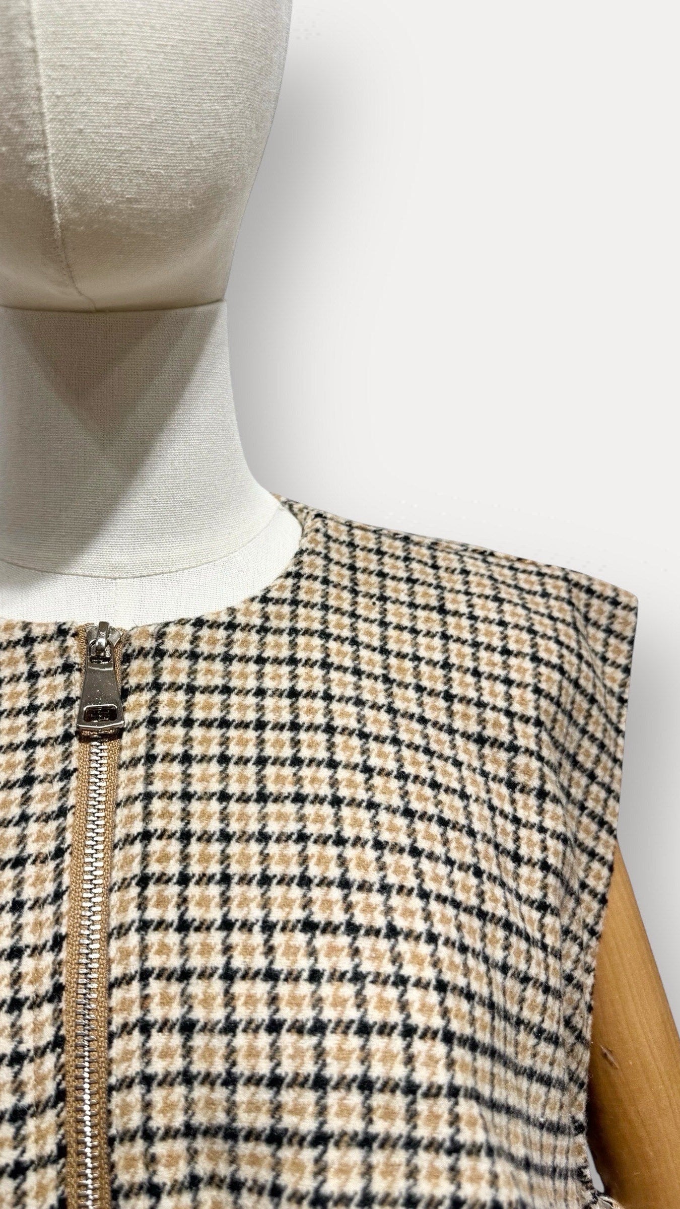 BAILY gilet pied de poule